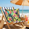 thumbnail image 6 of Btomtd Floral Fruit Throw Pillow Covers 18 x 18 Inch, Outdoor Waterproof Summer Pillow Case, Couch Pillow Covers for Courtyard Balcony Seat, H, 6 of 6