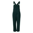 thumbnail image 6 of Vividxx Corduroy Jumpsuit Casual Long Strapless Overalls Solid Color Fashion Romper With Pockets 2025 Fall Trendy Clothes, 6 of 7