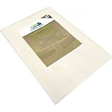 10 Mil Waterproof White Tarp H.D. Reinforced Corners (Industrial Quality) (12'x12')
