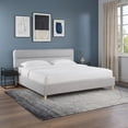 thumbnail image 4 of Ilios Innova | Cama King Size Tapizada Moderna con Cabecera Acolchada, Base Resistente y Diseño Contemporáneo para Recámara, 4 of 9