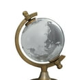 thumbnail image 4 of DecMode 6" Bronze Globe with Tiered Base, 4 of 9