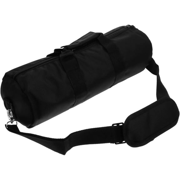 Portable Photography Equipment Bag Crossbody Shoulder Handheld Tripod Case with Sponge Lining Protection for Outdoor Use Durable Fabric Rotating Clasp
