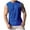 Blue, variant on T Shirts for Men Plus Size Men's Fashion Summer Neckline T-shirt Solid Short Sleeve Summer Tops Mens Workout Shirts