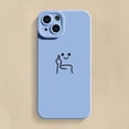 thumbnail image 4 of Cartoon Red Man Phone Case For iPhone 15 14 13 12 11 Pro Max Mini X XR XS 7 8 Plus SE Shockproof Middle Finger Soft Back Cover, 4 of 5