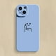 thumbnail image 4 of Cartoon Red Man Phone Case For iPhone 15 14 13 12 11 Pro Max Mini X XR XS 7 8 Plus SE Shockproof Middle Finger Soft Back Cover, 4 of 5
