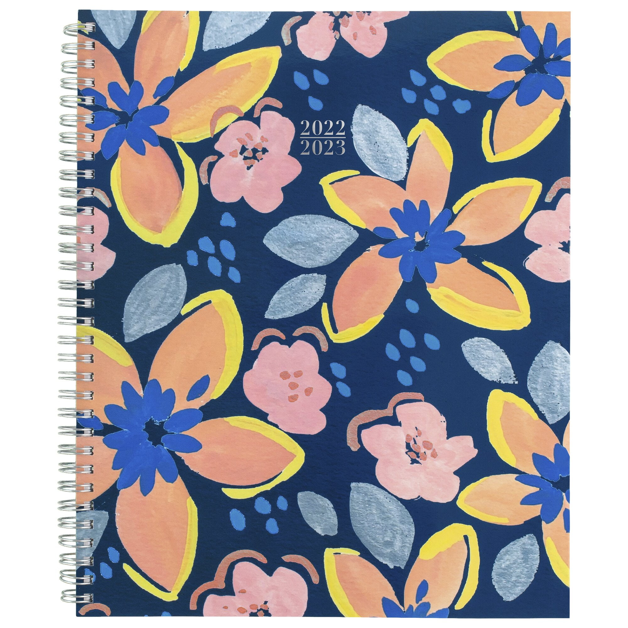 Cambridge Joyful Floral Academic 2022-2023 Weekly Monthly Planner Large 8 12 x