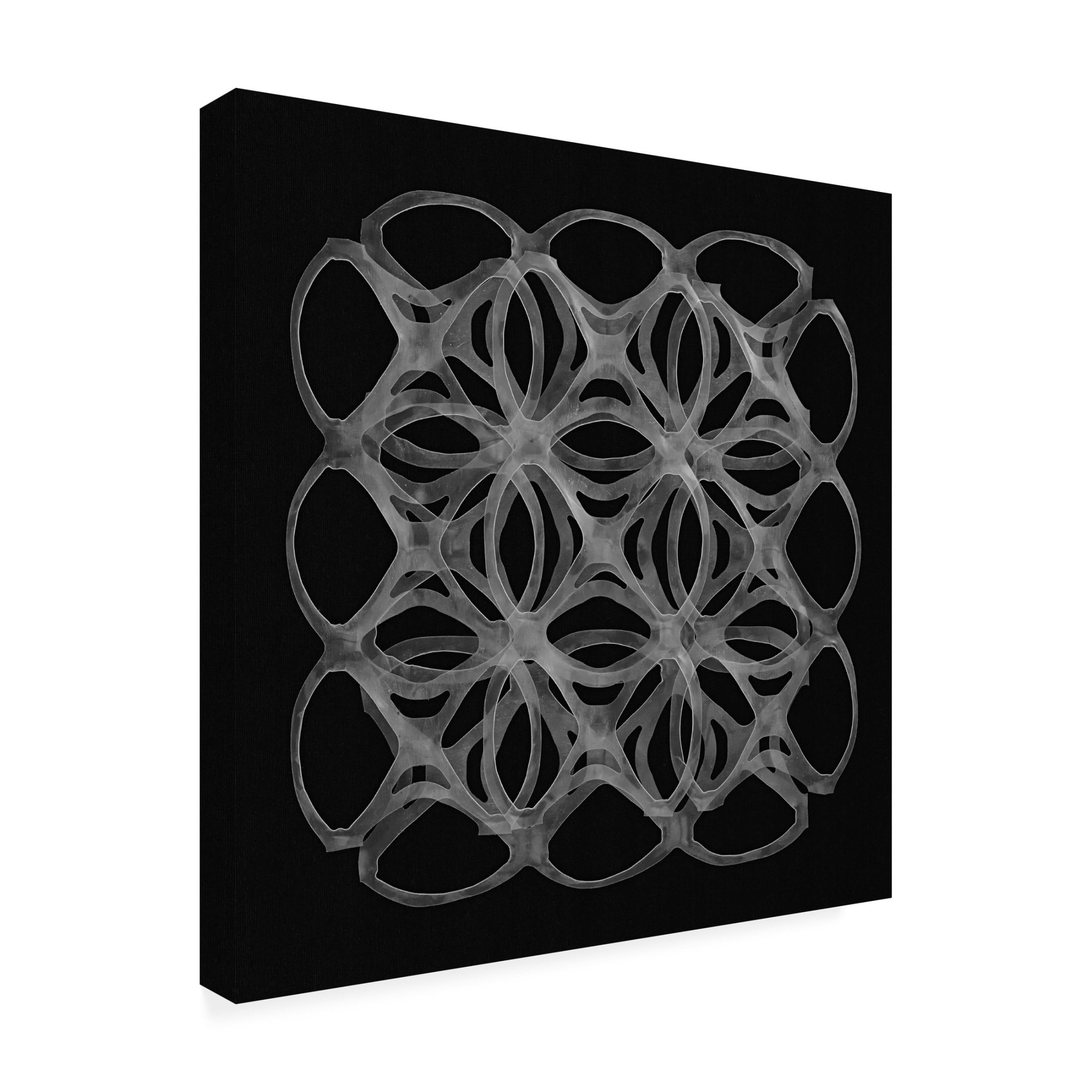 Canvas Wall Art - Berry Rosenthal 'Six Pack Holders I' Wall Art for Living Room, Bedroom, or Office Décor by Trademark Fine Art - 18 x 18 Inches