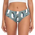 thumbnail image 1 of Fotbe Penguin Calzones Estampados para Mujer – Ropa Interior de Algodón, Cómoda, Suave y Elástica-XX-Large, 1 of 6