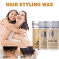 thumbnail image 3 of Hair Wax Stick 75g Solid Styling Gel For Men Texturizing Hair Styling Light Fragrance Easy Carry Create Multiple Styles, 3 of 8