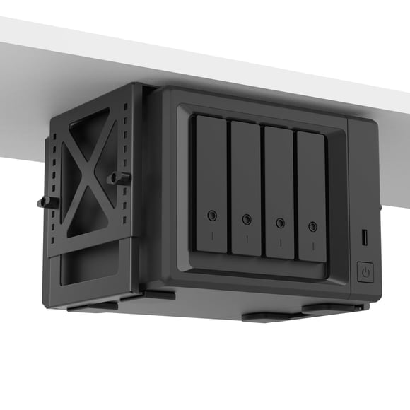 Soporte para montaje bajo escritorio para PC NAS o SFF