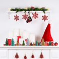 thumbnail image 4 of 30Pcs Multicolor Mini Christmas Village Trees Bottle Brush Trees Trees Sisal Snow Frosted Trees Tabletop Trees for Christmas House Deocrations Diorama Models, 4 of 7