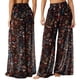 thumbnail image 3 of Pantalones Anchos de Cintura Alta con Elástico para Mujer, Pantalones Casuales Largos para Estar en Casa Color L, 3 of 6