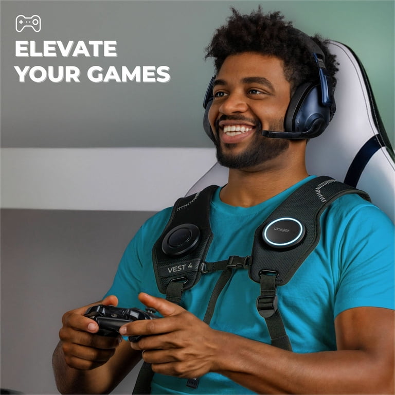 Woojer High-Fidelity Haptic Vest 4, for VR, Games, Music, Movies