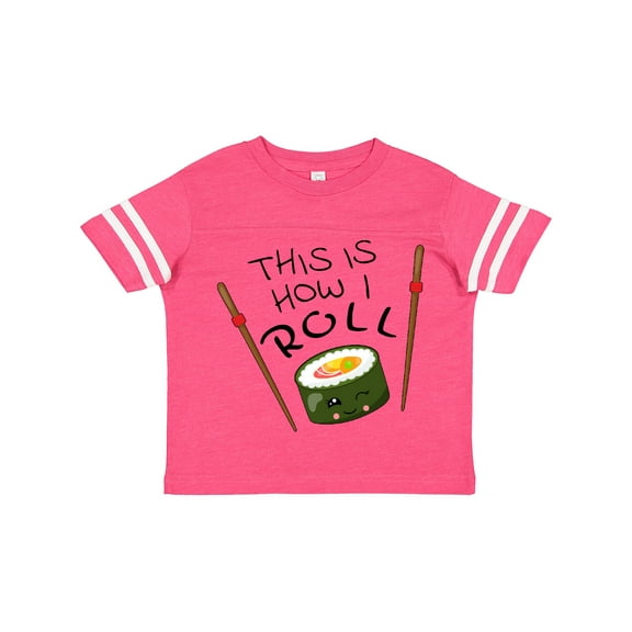 Inktastic This is How I Roll Cute Sushi Boys or Girls Toddler T-Shirt