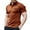 Brun, variante sur YDLCAFD Chemise Décontractée à Col Rabattu pour Hommes, Manches Courtes Raglan