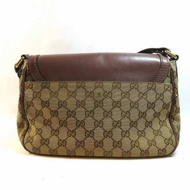 Authenticated Used Gucci GUCCI 308452 GG canvas bag shoulder ladies -  Walmart.com