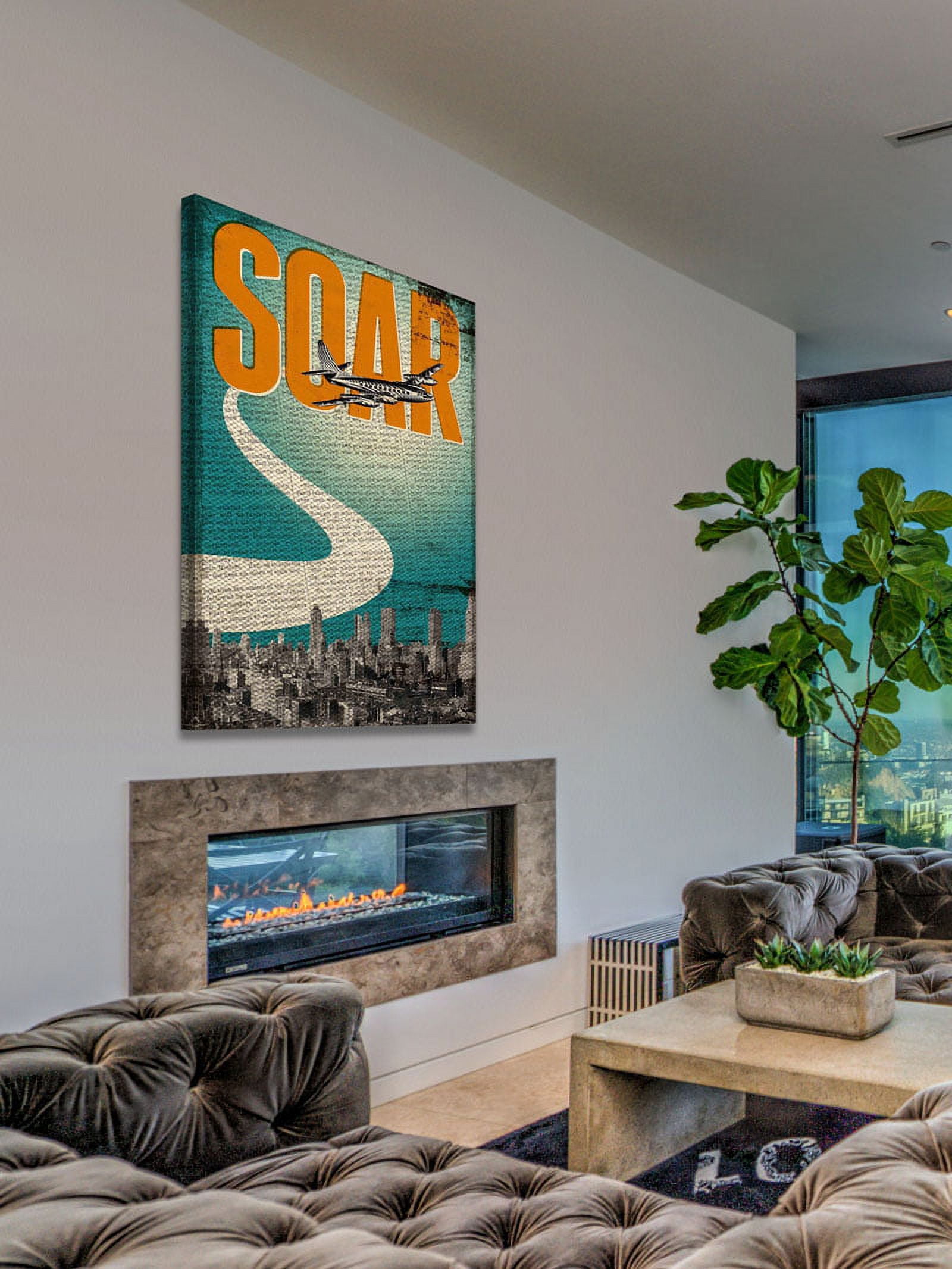 Marmont Hill "Soar" Painting Print on Canvas