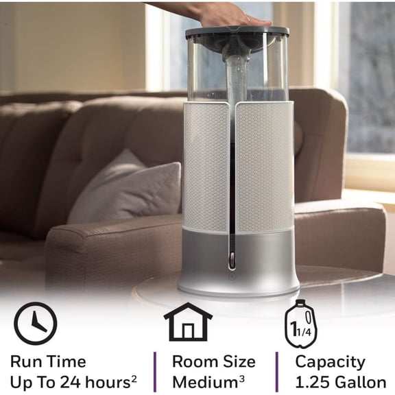 Cool Mist Humidifier, Room Humidifiers, White