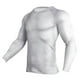 thumbnail image 4 of De Deporte Apretada Blanca Hombres De Camiseta De Funcionamiento Del Gimnasio Aptitud 2XL Colco Camisa de los deportes de los hombres, 4 of 5