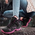 thumbnail image 5 of Toome Women & Man Waterproof Hiking Boots Lightweight Non- Comfortable Outdoor Trekking Shoes for Hiking Camping Walking, 5 of 7