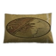 thumbnail image 1 of Ahgly Company Indoor Rectangular Contemporary Lumbar Throw Pillow, 13 inch by 19 inch, 1 of 5