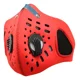 thumbnail image 1 of Cubrebocas Bicicleta Mascara Deportiva Neopreno Filtro Rojo, 1 of 1