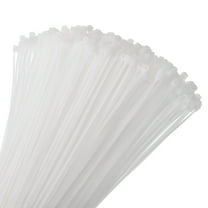 800pcs 6" 11 Lbs Cable Zip Ties Self-Locking Small Nylon Cable Tie Wraps 1/8" for Cord Management, White