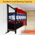 thumbnail image 4 of Shipping Container Shelving - 21in*58in, Industrial Cargo Trailer Shelving, Porous Adjustable interlayer spacing , Suitable for Container, Storage, Garage,Easy Installation（2 pcs）, 4 of 6