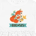 thumbnail image 4 of Inktastic Big Sis Woodland Fox Sister Girls Toddler Dress, 4 of 5