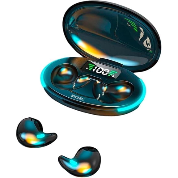 AI Language Translator Earbuds, Supports 144 Languages,Online Translation Real Time, Earphone 3-in-1 Accents,Earbuds Perfect for Travel Business and Learning Voice Language Translator(Black)