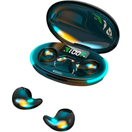 AI Language Translator Earbuds, Supports 144 Languages,Online Translation Real Time, Earphone 3-in-1 Accents,Earbuds Perfect for Travel Business and Learning Voice Language Translator(Black)