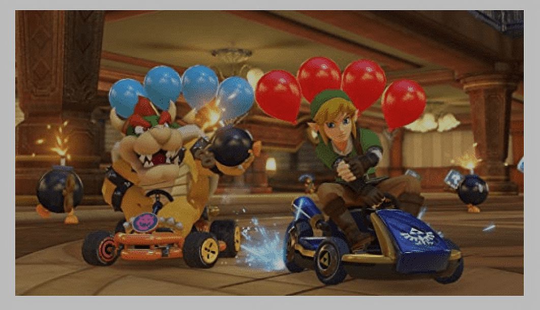 Restored Nintendo Switch Console W/ Mario Kart 8 Deluxe (Refurbished)