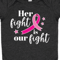 thumbnail image 4 of Inktastic Breast Cancer Awareness Her Fight is Our Fight Boys or Girls Baby Bodysuit, 4 of 5