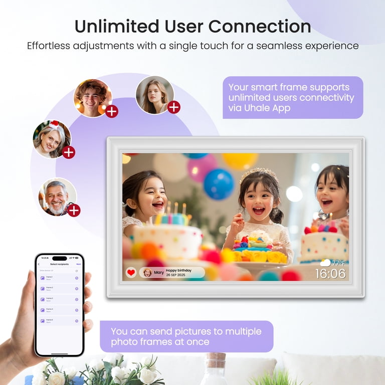 RCA 10.1 Inch WiFi Digital Photo Frame photo 2