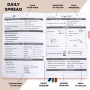 Undated Daily Planner - Life is Better With A Plan