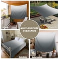 thumbnail image 6 of Grey Ombre Tapestry for Bedroom Wall Hanging Tapestry, Gray White Gradient Modern Abstract Art Ceiling Backdrop Tapestries Poster Blanket Wall Decor for Teens Room Living Room Dorm 51" x 59", 6 of 8