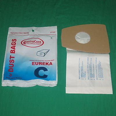 Eureka C 52318B 3M Vacuum Bags 3000 3100 Series 