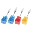 thumbnail image 2 of Brocas de cerámica pa uñas, maíz, lima eléctrica, rebabas 4 piezas shamjiam Broca para uñas profesional, 2 of 9