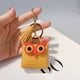 thumbnail image 1 of Tassel Owl Bag Keychain, Owl Keychain, Small Gift, Metal Frame, Cute Design, for Office, Keychain Decor, 1 of 7