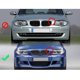 thumbnail image 4 of Parrilla deportiva de doble línea de riñón frontal para BMW E81 E87 Serie 1 2004-07 Afortunado Sencillez, 4 of 5