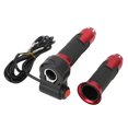 thumbnail image 2 of Twist Throttle Grips, Reliable Plastic Twist Throttle Accelerator 12V-99V Durable With Button For Electric Bike For Electric Scooter Gold,Silver,Blue,Red,Grey, 2 of 8
