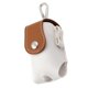 thumbnail image 1 of Bolsa para pelotas de golf, funda protectora de cuero ligera para guardar tees Marrón, 1 of 9