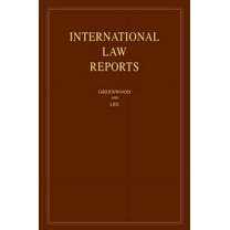 International Law Reports International Law Reports: Volume 187, Book 187, (Hardcover)