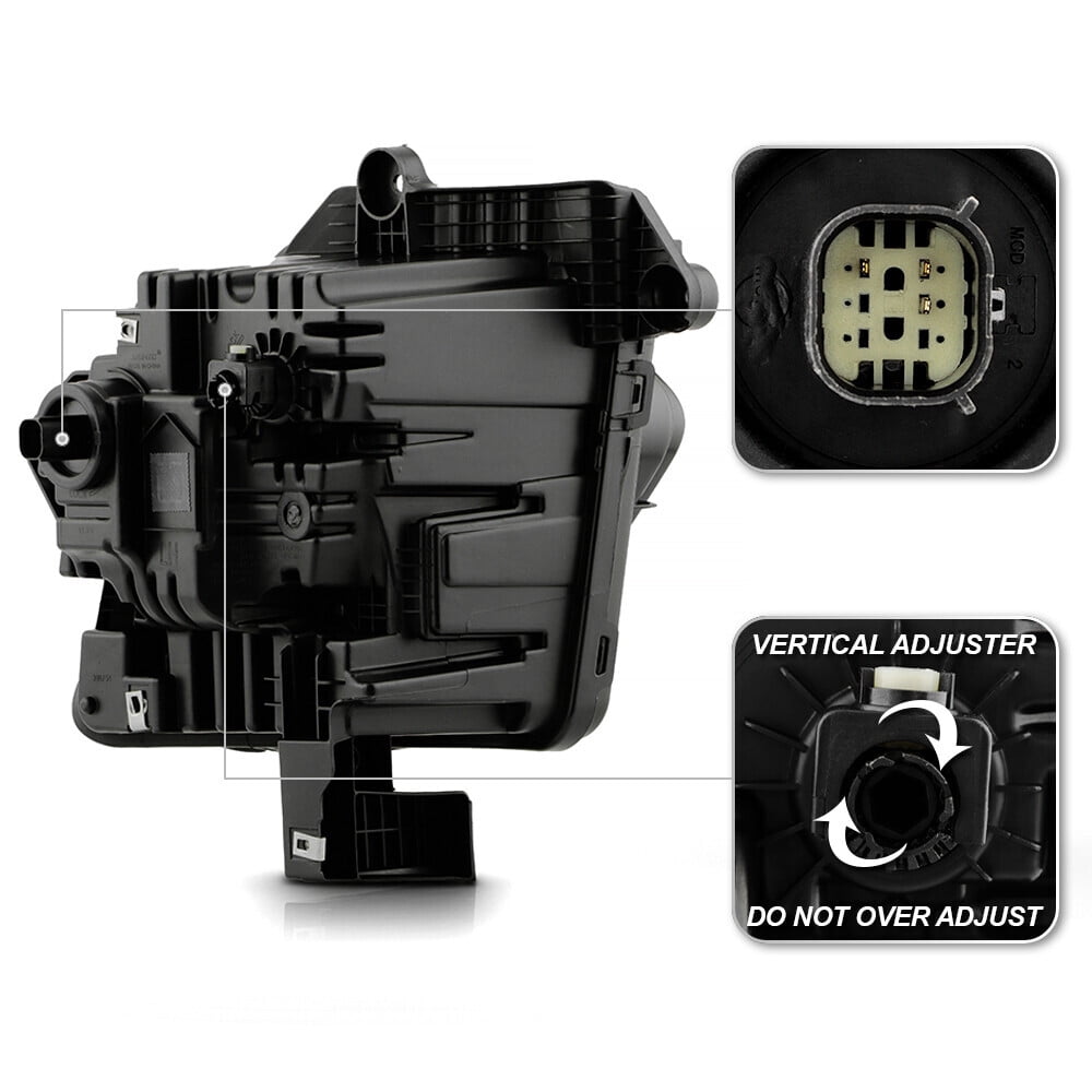 For 2023-2025 Chevy Blazer Full LED Projector Headlights Headlamps Left+Right