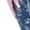 blue, variant on Women High Stretch Slim Fit Micro Flare Casual Pants