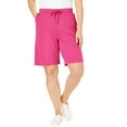 thumbnail image 1 of Woman Within Plus Size Sport Knit Short Shorts, 1 of 4
