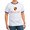 Navy/White, variant on CafePress - Delta Chi Vertical Color Logo T Shirt - 100% Cotton Ringed T-Shirt