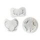 thumbnail image 1 of 3 en 1 cuerno de venado moldes de silicona herramientas de decoración de pasteles postre de la magdalena de chocolate Fondant joyería del molde, 1 of 5
