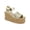 Gold, variant on New York Womens Shelby Metallic Ankle Strap Espadrilles