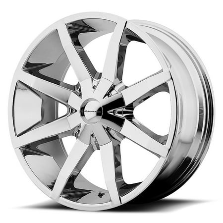 Chrome 24 Inch Rims - KMC KM651 Slide 24x9.5 6x135/6x5.5